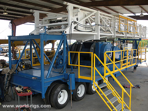 Reconditioned 900HP Trailer Mounted Drilling Rig